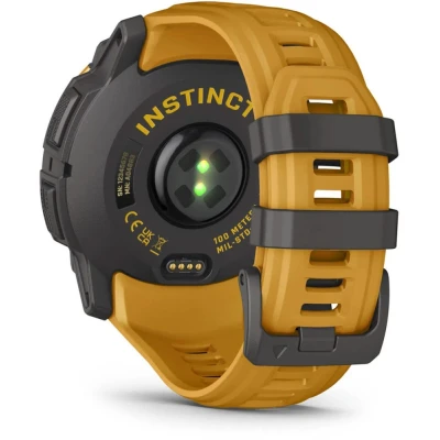 Смарт-часы Garmin Instinct 3, 50mm, Solar, Sunburst/Gray, Band, GPS смарт-годинник (010-02935-02) [010-02935-02-B] — фото 6