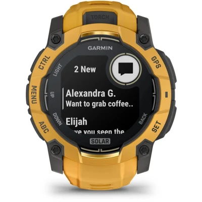 Смарт-часы Garmin Instinct 3, 50mm, Solar, Sunburst/Gray, Band, GPS смарт-годинник (010-02935-02) [010-02935-02-B] — фото 7