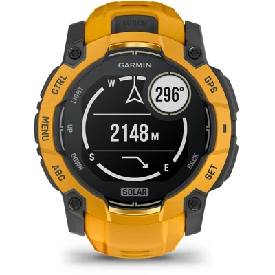 Смарт-часы Garmin Instinct 3, 50mm, Solar, Sunburst/Gray, Band, GPS смарт-годинник (010-02935-02) [010-02935-02-B] — фото 10