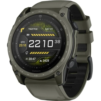 Смарт-годинник Garmin Tactix 8 Cerakote, Olive Drab, 51mm, GPS смарт-годинник