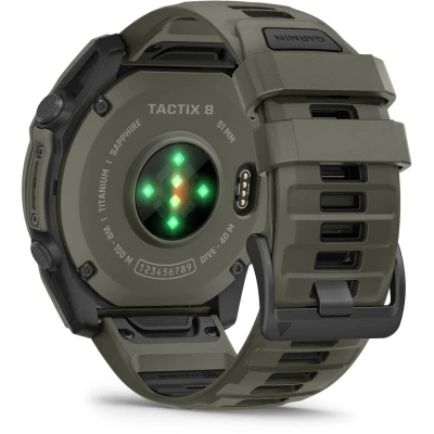 Смарт-часы Garmin Tactix 8 Cerakote, Olive Drab, 51mm, GPS смарт-годинник (010-04553-11) [010-04553-11-B] — фото 6