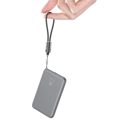 Портативная батарея Vinga 5000 mAh 20W/15W Wireless (VPBB520WL) [VPBB520WL-B] — фото 4
