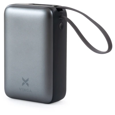 Портативна батарея Vinga 30000 mAh 65W Display Cable (VPBB3065C) [VPBB3065C-B]