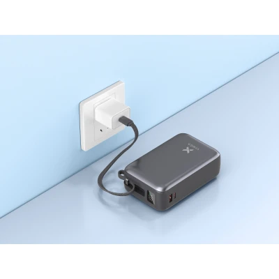 Портативна батарея Vinga 30000 mAh 65W Display Cable (VPBB3065C) [VPBB3065C-B] — фото 6