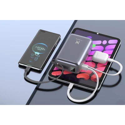 Портативна батарея Vinga 30000 mAh 65W Display Cable (VPBB3065C) [VPBB3065C-B] — фото 7