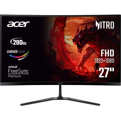 Монітор Acer Nitro ED270Zbmiipx 1920 x 1080 MVA чорний (UM.HE0EE.Z01-B)