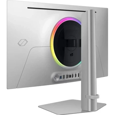 Монітор Samsung LS27DG600SIXUA 2560 x 1440 QD-OLED сріблястий (LS27DG600SIXUA-B) — фото 9
