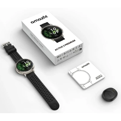 Смарт-часы Amazfit Active 3 Premium W2559GL1N Срібний (1193746) [1193746-B] — фото 7