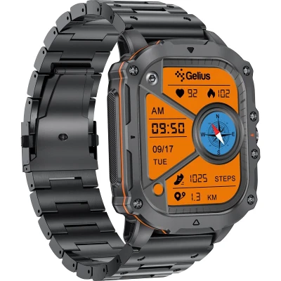 Смарт-часы Gelius Tactical Heavy (GP-SW016) Black Chrome (2099901019097) [2099901019097-B] — фото 6