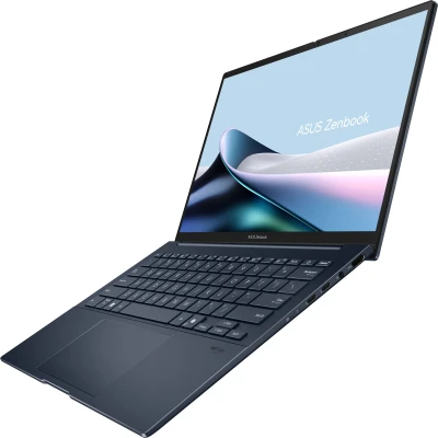 Ноутбук ASUS Zenbook 1920x1200 (WUXGA) Intel Core Ultra 5 225H (1.3 - 4.9 ГГц) RAM 16 / SSD синій (90NB14W3-M00BL0-B) — фото 3