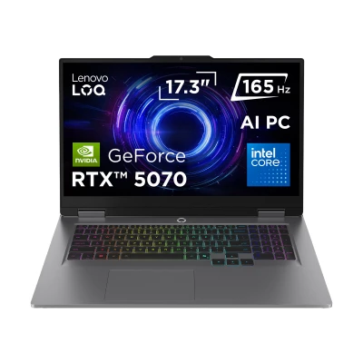 Ноутбук Lenovo LOQ 17IRX10 1920х1080 (FullHD) Intel Core i7-14700HX RAM 16 / SSD сірий (83JH00GXRA-B)