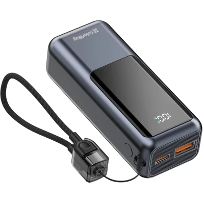 Портативная батарея ColorWay 10 000 mAh Urban PD/22.5W, QC/4.0, Gray — фото 2