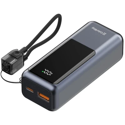 Портативная батарея ColorWay 10 000 mAh Urban PD/22.5W, QC/4.0, Gray (CW-PB100LP03GR) [CW-PB100LP03GR-B] — фото 3