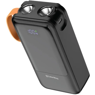 Портативная батарея ColorWay 30 000 mAh PowerHub PD/22.5W, QC/4.0, Black — фото 2