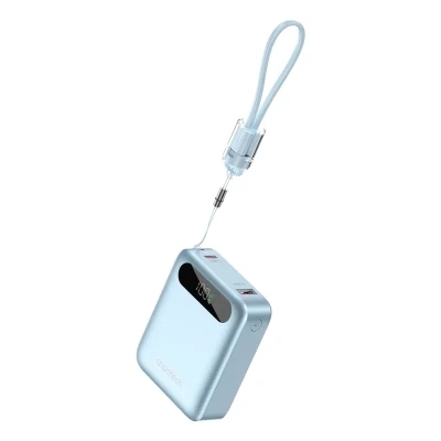 Портативная батарея Choetech 10000mA, 22.5W, PD, QC, blue (B860-CCLBE) [B860-CCLBE-B] — фото 3