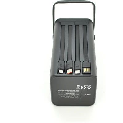 Портативная батарея ACL 50000mAh, PD/22.5W, Black — фото 2