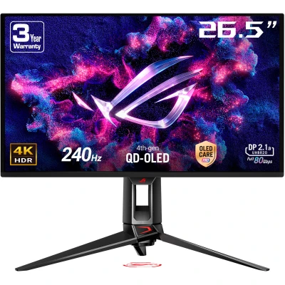 ASUS ROG Swift PG27UCDM 3840 x 2160 QD-OLED чорний
