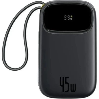 Портативная батарея Baseus EnerFill FC31 Qpow 3 20000mAh 45W PD/3.0 QC/4.0 Black