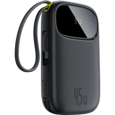 Портативна батарея Baseus EnerFill FC31 20000mAh 45W, Digital Display, Cosmic Black — фото 2