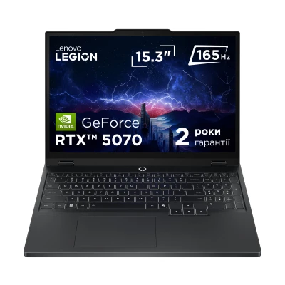 Ноутбук Lenovo Legion 5 15IRX10 1920x1200 (WUXGA) Intel Core i7-13650HX RAM 32 / SSD чорний (83LY00THRA-B)