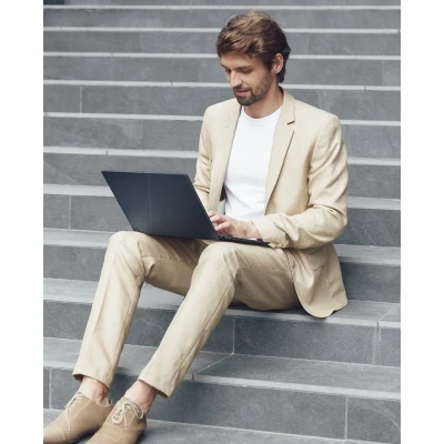 Ноутбук ASUS Zenbook 2880x1800 (Retina) Intel Core Ultra 7 255HX (1.8 - 5.2 ГГц) RAM 16 / SSD блакитний (90NB14W1-M01V60-B) — фото 10