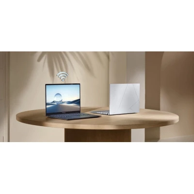 Ноутбук ASUS Zenbook 2880x1800 (Retina) Intel Core Ultra 9 285H (1.0 - 5.4 ГГц) RAM 32 / SSD сріблястий (90NB14W2-M015E0-B) — фото 9