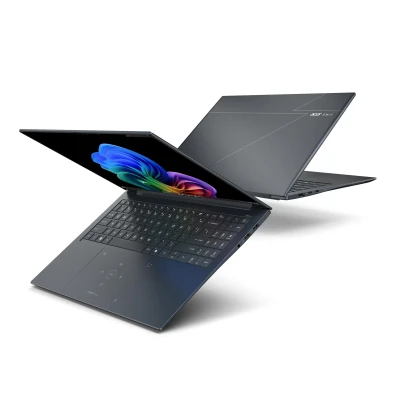 Ноутбук Acer Swift Edge 16 AI SFE16-I51 2880x1800 (Retina) Intel Core Ultra 9 386H (2.1 - 4.90 ГГц) RAM 16 / SSD синій (NX.JVNEU.003-B) — фото 4