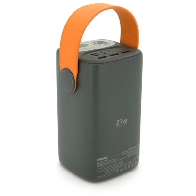 Портативна батарея Remax 60000mAh, PD, QC/27W+22.5W, Gray