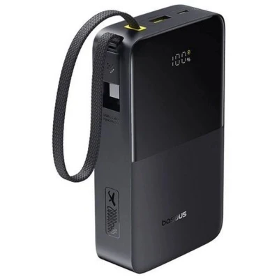 Портативна батарея Baseus EnerFill FC51 Bipow2 Pro 20000mAh 22,5W build-in cable USB-C black