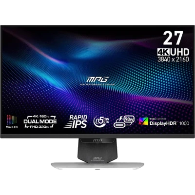 MSI MPG 274URDFW E16M 3840 x 2160 Rapid IPS білий, чорний