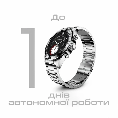 Смарт-годинник HiFuture gopro 2 silver (gopro2.silver) [gopro2.silver-B] — фото 5