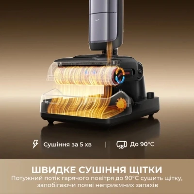 Пылесос Dreame H16 Pro Steam (HHR48F) [HHR48F-B] — фото 9