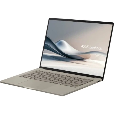 Ноутбук ASUS Zenbook A14 UX3407NA-QD023W 1920x1200 (WUXGA) Qualcomm Snapdragon X2 Elite X2E-88-100 RAM 32 / SSD бежевий (90NB1711-M00390-B) — фото 4