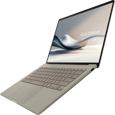 Ноутбук ASUS Zenbook A14 UX3407NA-QD023W 1920x1200 (WUXGA) Qualcomm Snapdragon X2 Elite X2E-88-100 RAM 32 / SSD бежевий (90NB1711-M00390-B) — фото 7