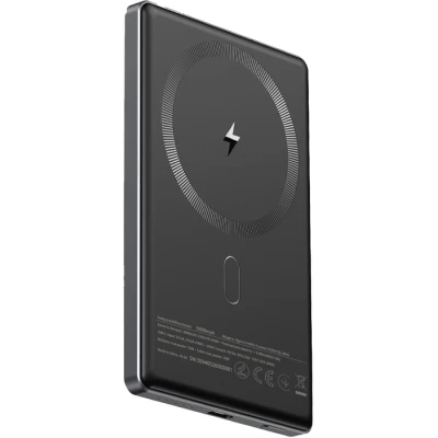 Портативная батарея Sigma X-power SI05A7QL-MAG 5000mAh, Magnetic wireless 15W, PD, QC, 20Wmax, MagSafe (4827798359419) [4827798359419-B] — фото 3