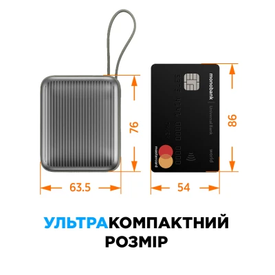 Портативная батарея Sigma X-power SI10A5QL 10000mAh, 35W (4827798312711) [4827798312711-B] — фото 7