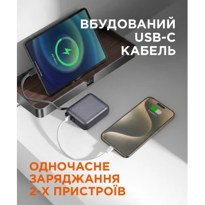 Портативная батарея Sigma X-power SI10A5QL 10000mAh, 35W (4827798312711) [4827798312711-B] — фото 9
