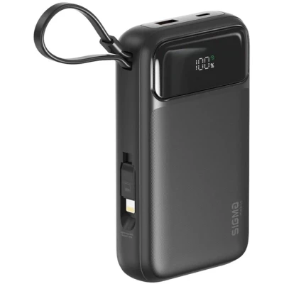 Портативна батарея Sigma X-power SI20A8QL-MAG 20000mAh, Magnetic wireless 15W, PD, QC, 22,5W, MagSafe