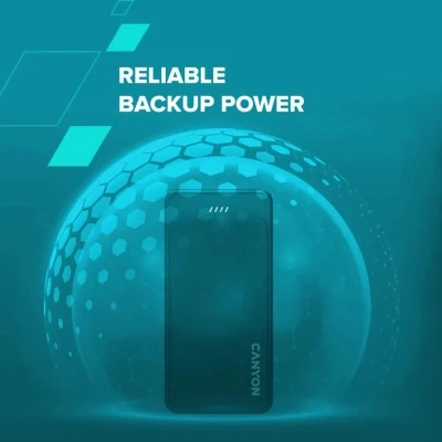 Портативная батарея Canyon OnPower 100 10000mAh, 5В/2А, Black (CNS-CPB100B) [CNS-CPB100B-B] — фото 10