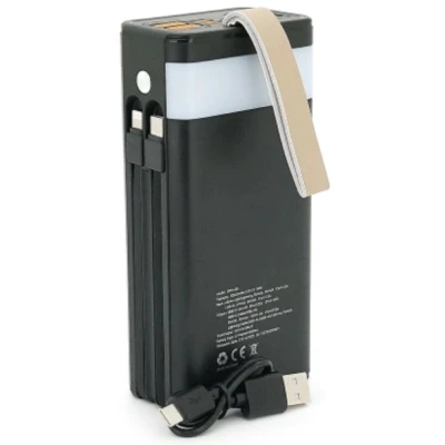 Портативна батарея 7GO 30000mAh, 22.5W, Solar, LCD Display (GPW-09 / 45945) [GPW-0945945-B] — фото 3