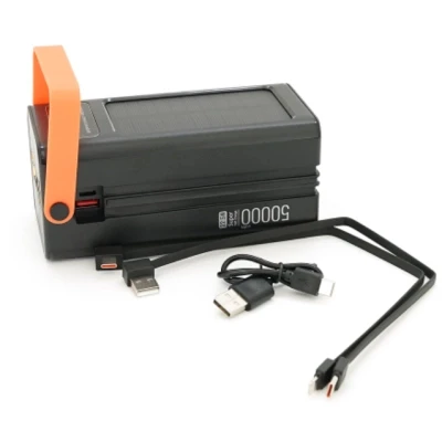 Портативная батарея ACL 50000mAh, 22.5W, Flashlight (PW-125) [PW-125-B] — фото 6