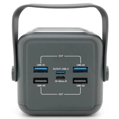 Портативна батарея ACL 50000mAh, 22.5W, USB/Micro/Type-C/Lighting, Flashlight (PW-131) [PW-131-B] — фото 5