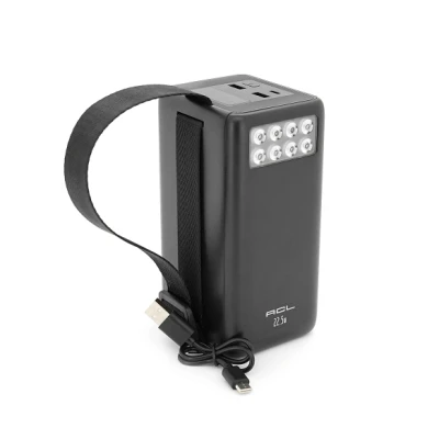 Портативная батарея ACL 60000mAh, 22.5W, Flashlight