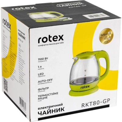 Электрочайник Rotex RKT80-GP [RKT80-GP-B] — фото 3