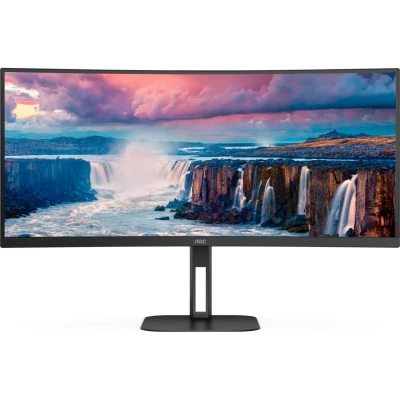 AOC CU34V5C/BK 3440 x 1440 VA чорний