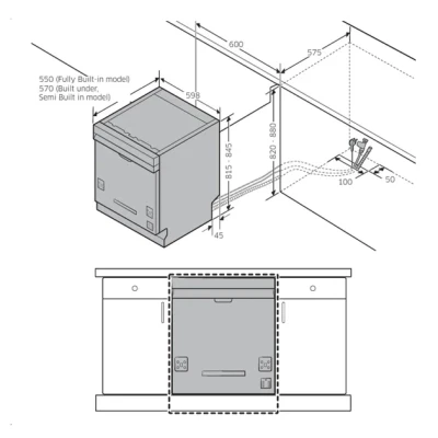 Посудомоечная машина Samsung DW60M6070IB/UA [DW60M6070IBUA-B] — фото 12