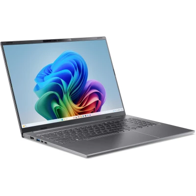 Ноутбук Acer Aspire 16 AI 1920x1200 (WUXGA) Intel Core Ultra 7 355 (2.3 - 4.7 ГГц) RAM 16 / SSD сірий (NX.JY4EU.003-B) — фото 3