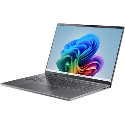 Ноутбук Acer Aspire 16 AI 1920x1200 (WUXGA) Intel Core Ultra 7 355 (2.3 - 4.7 ГГц) RAM 16 / SSD сірий (NX.JY4EU.003-B) — фото 4