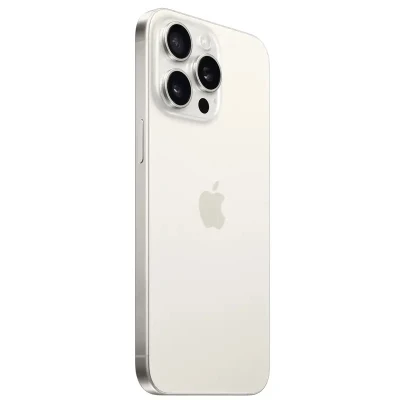 Смартфон Apple iPhone 15 Pro Max 256Gb White Titanium (Grade A) (iP15PM25WhT_A) [iP15PM25WhT_A-B] Б/У — фото 3