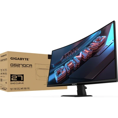 Монитор GIGABYTE GS27QCA Gaming Monitor 2560 x 1440 VA чорний (GS27QCAGamingMonitor-B) — фото 9